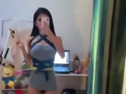 Chinese big tits girl selfie